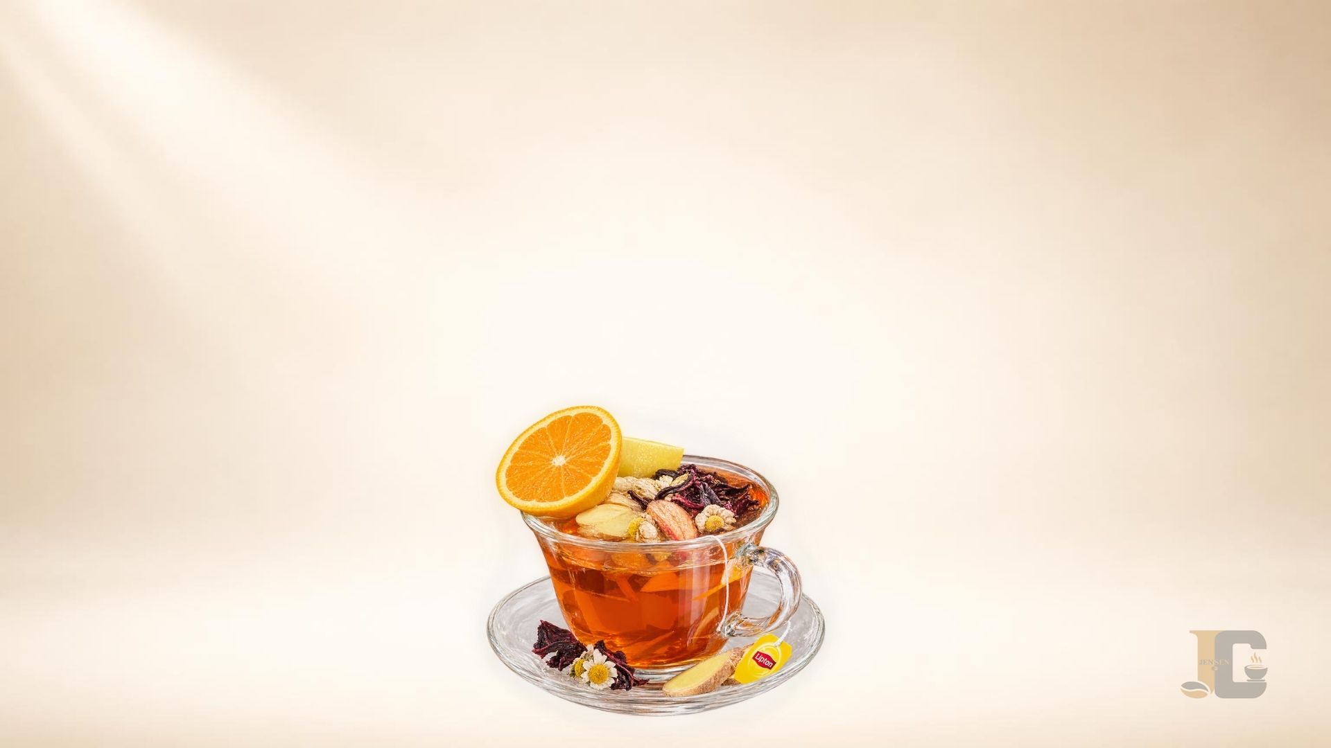 Minh họa Trà lipton mật ong