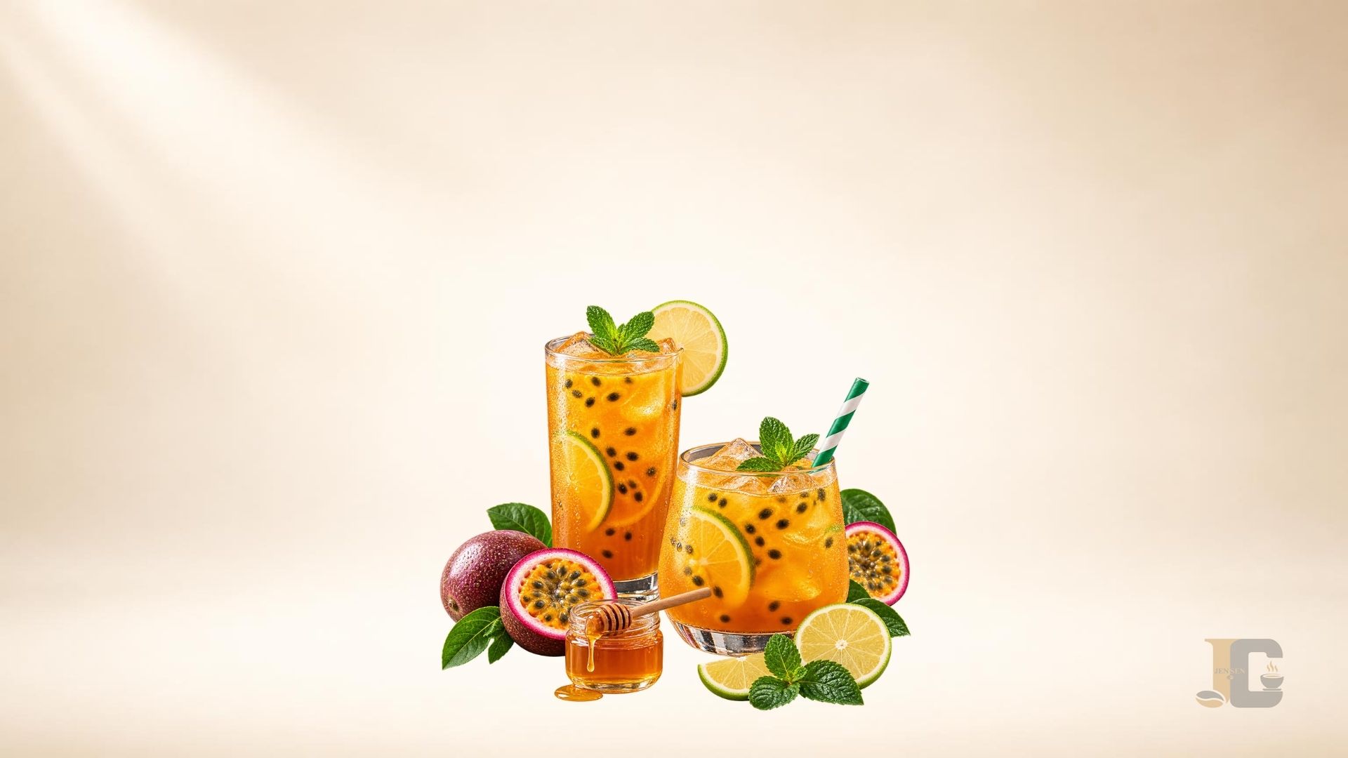 Minh họa Trà chanh dây mật ong